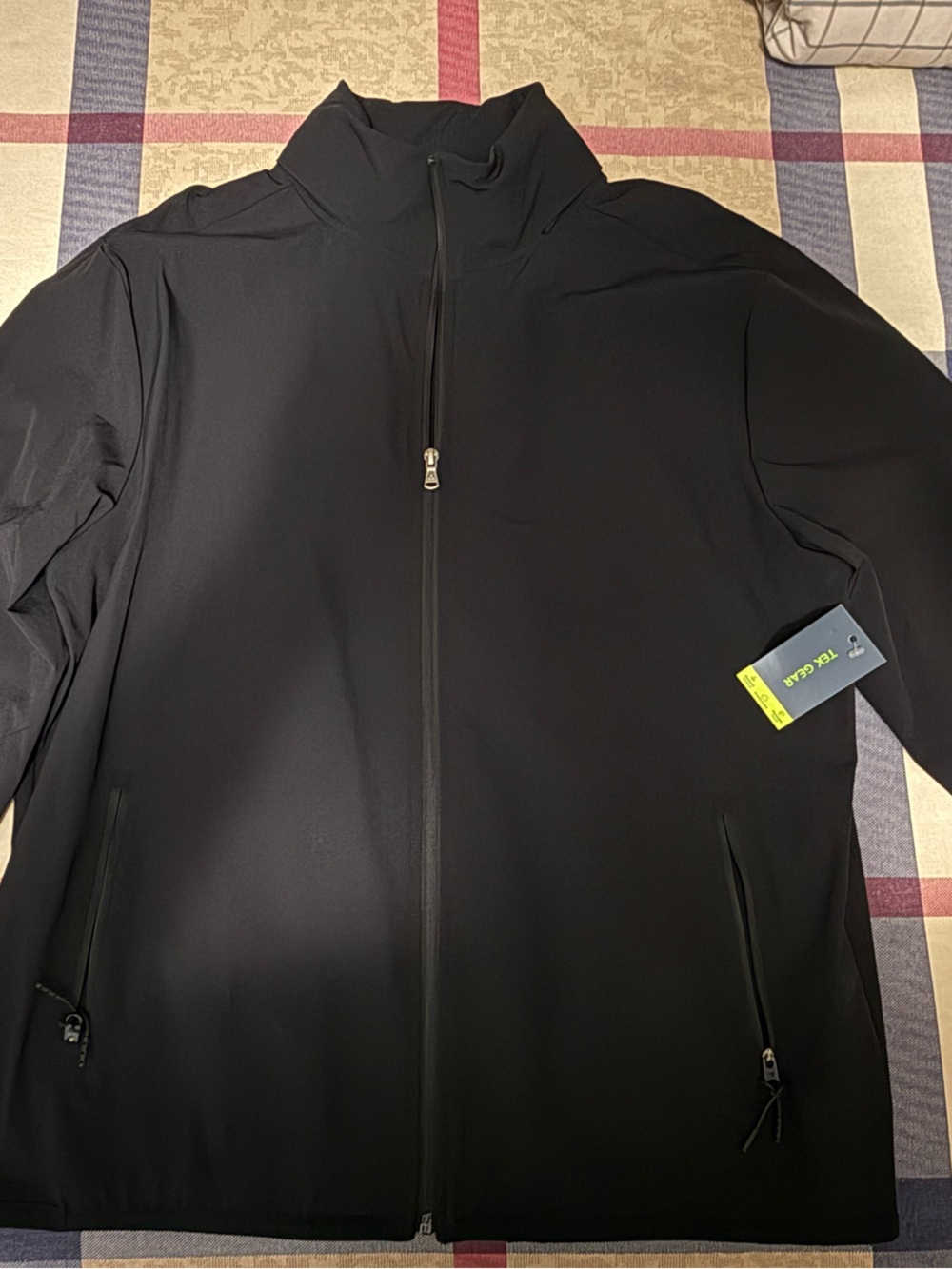 Tek Gear Men’s windbreaker full-zip jacket (Large)